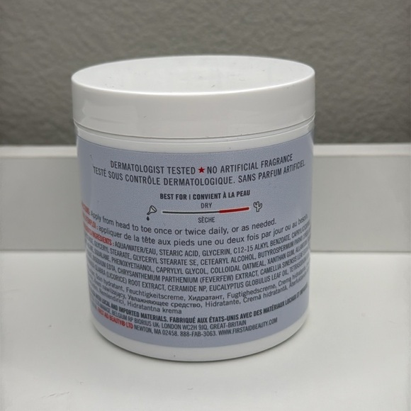 First Aid Beauty Ultra Repair Cream Intense Hydration NEW Full Size (6 oz) - Picture 2 of 4